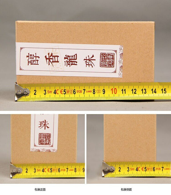 Yunnan Mellow Ripe Puer Tea Hand Made Dragon Pearl Shu Puer Tea 170g