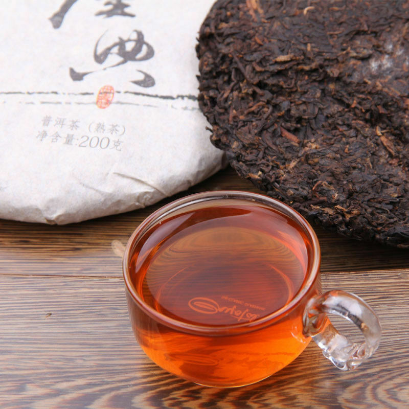 Big Classic Chinese Pu-erh Tea DR.PUER TEA Puerh Tea Aged Ripe Pu er 200g Secondary image
