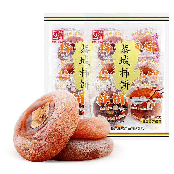 400g*2bags Dried Persimmon Snacks Chinese SHIBING 恭城柿饼 Chinese specialty food