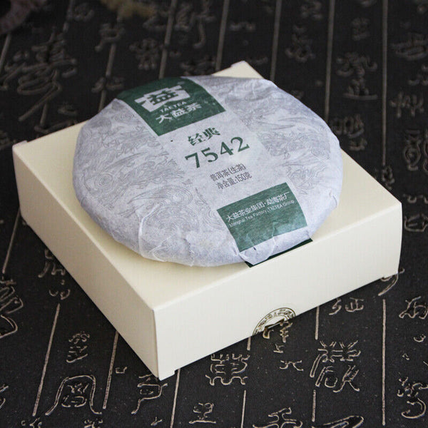 Classical 7542 * Yunnan Menghai Dayi Raw Puer Tea 150g Shen Pu-erh 1801