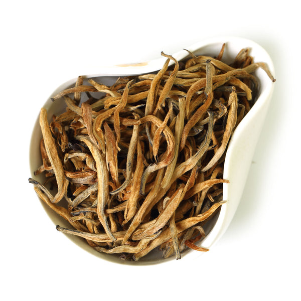 TeaHELLOYOUNG 100g Nonpareil Supreme Yunnan Black Tea Chinese Fengqing DianHong Bud