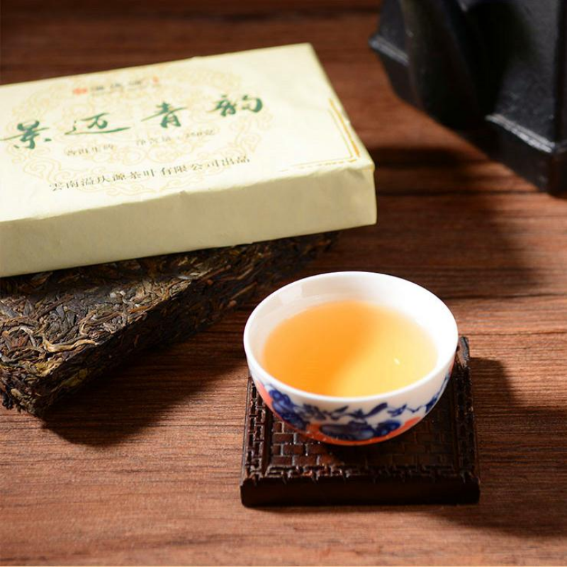250g Puerh Raw Tea Brick Jingmai Arbor Pu-erh Shengcha Yunnan Pu'er Green Tea Main image