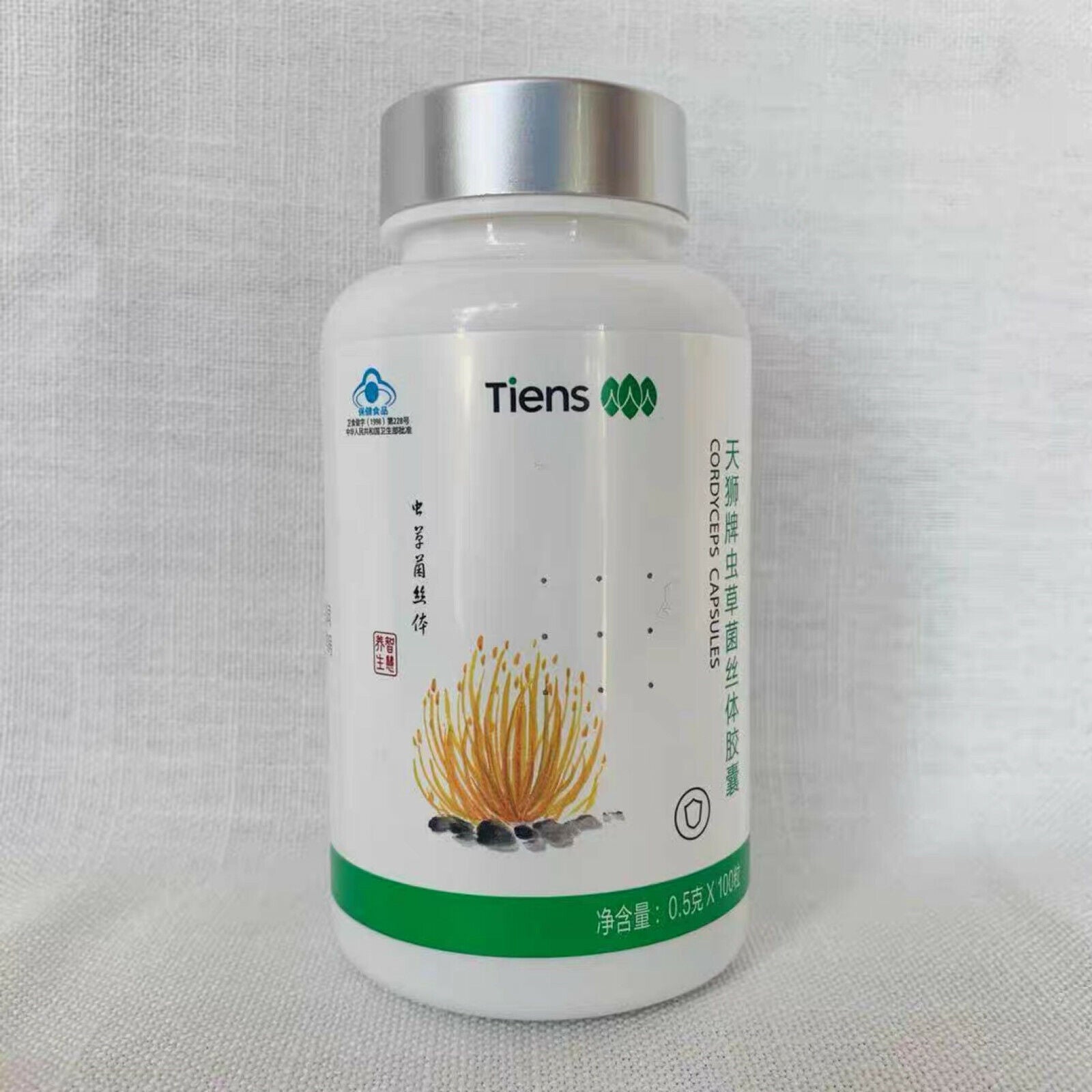 1 Bottle Tiens Cordyceps Capsules Enhanced immunity 100% Original Main image