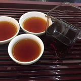 357g Yunnan Ripe Puerh Tea Old Pu-erh Tea Cake Menghai Qizi Cooked Puer Tea