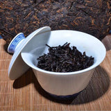357g Yunnan Old Pu-erh Cooked Tea Shengshi Chuanqi Ripe Puerh Tea Cake Black Tea