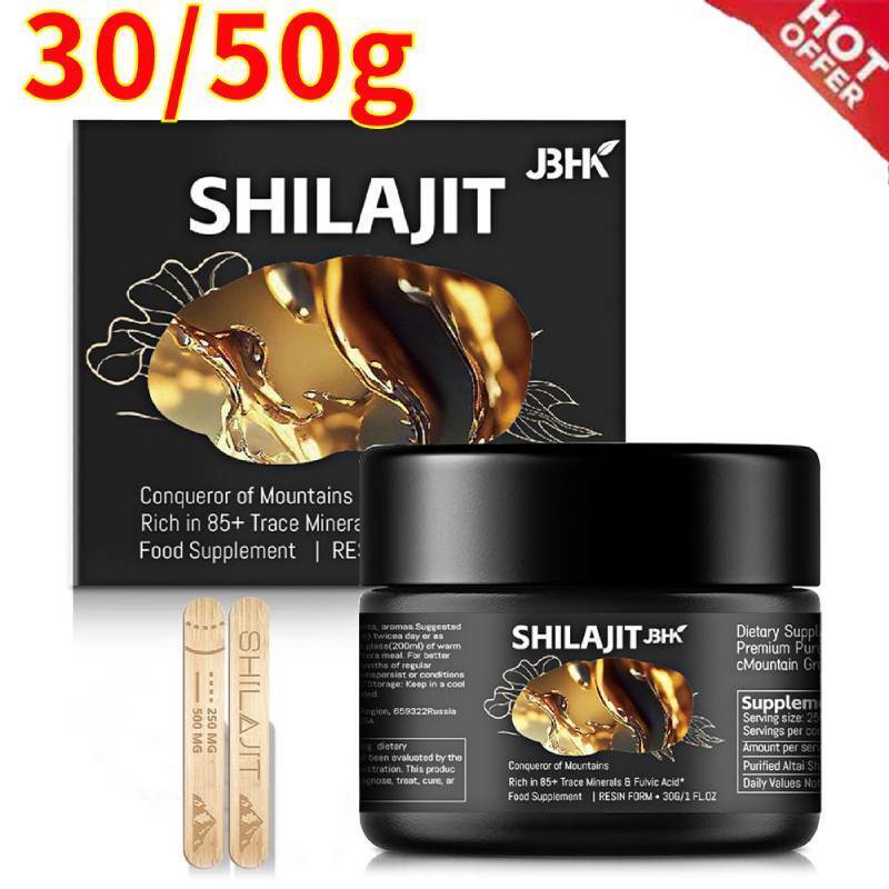 Pure 100% Himalayan Shilajit, Soft Resin, Organic,Extremely Potent, Fulvic Acid Main image