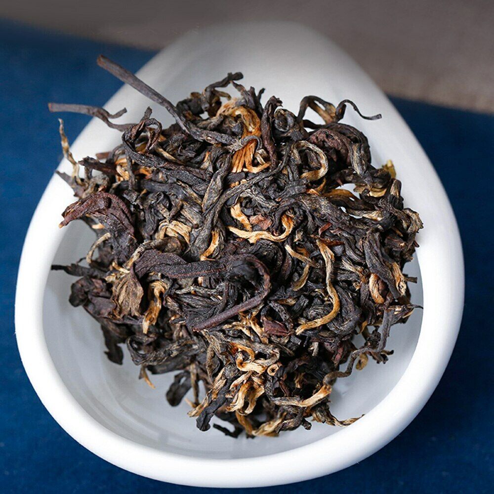 Tea/Gold Buds Yunnan Black Tea FengQing Golden Melon Dianhong 500g/1.1lb