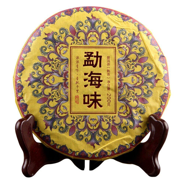 Menghai Scent of Time Ripe Puer Tea The Fragrance of Menghai Shu Puerh 200g