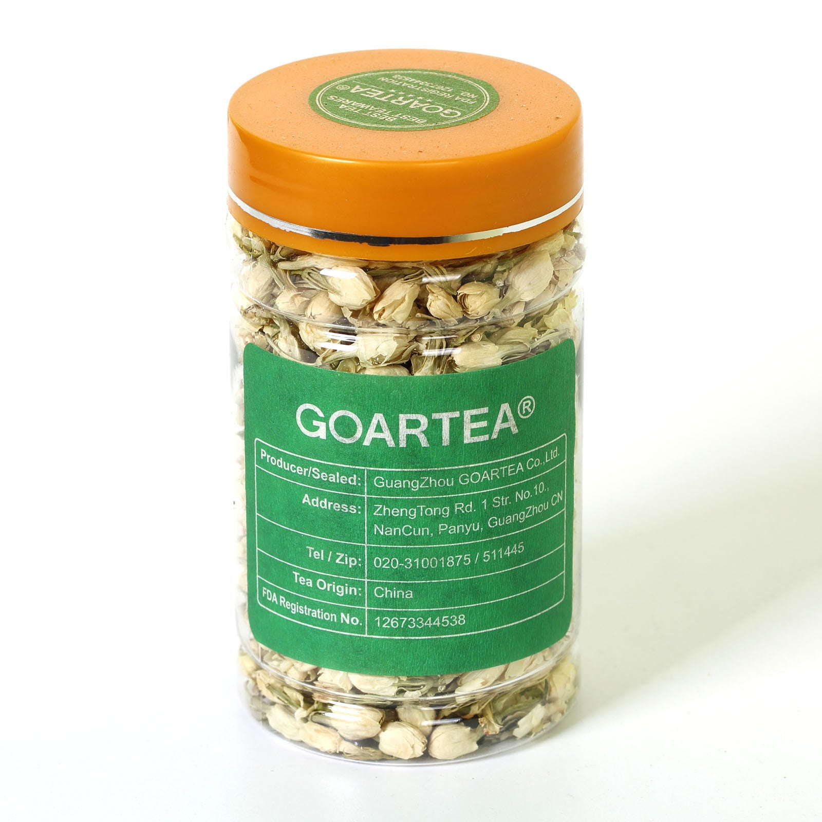 HELLOYOUNG Jasmine Flower Floral Dried Buds Herbal Tea Natural Fragrance Bottled Secondary image