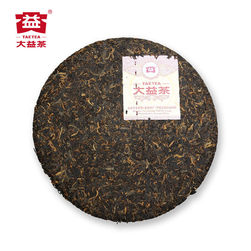 TeaChina TAETEA Dayi Ripe Puerh 7262 Classic Pu'er Tea Organic Black Tea 357g