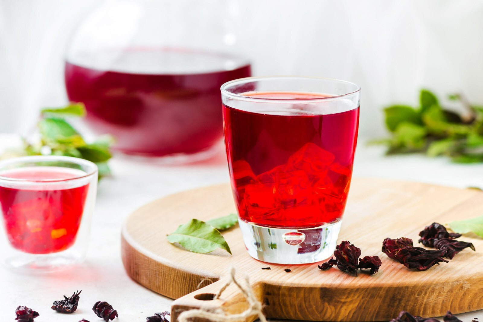 Hibiscus Tea  Dried Hibiscus Flowers Cut & Sifted