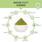 Bio Matcha Pulver 250g – Premium Grüner Tee, 100% Ohne Zusätze
