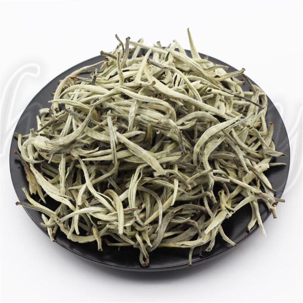 Thé en vrac blanc à l'aiguille d'argent Bai Hao Yin Zhen biologique
