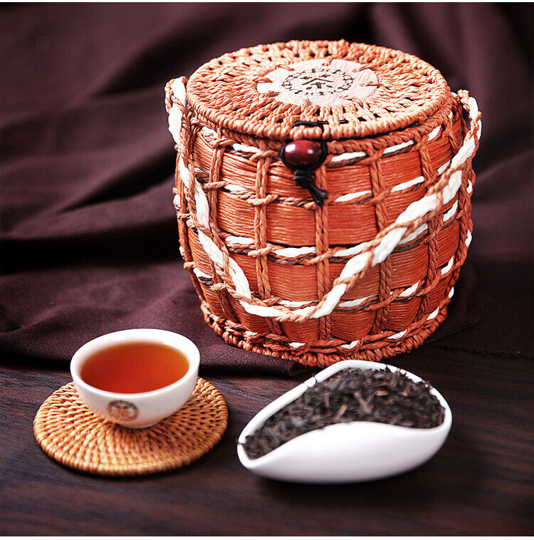 CHINA TEA LIU PAO TEA 5105 Wuzhou Liubao Dark Tea 500g Hei Cha Baskets