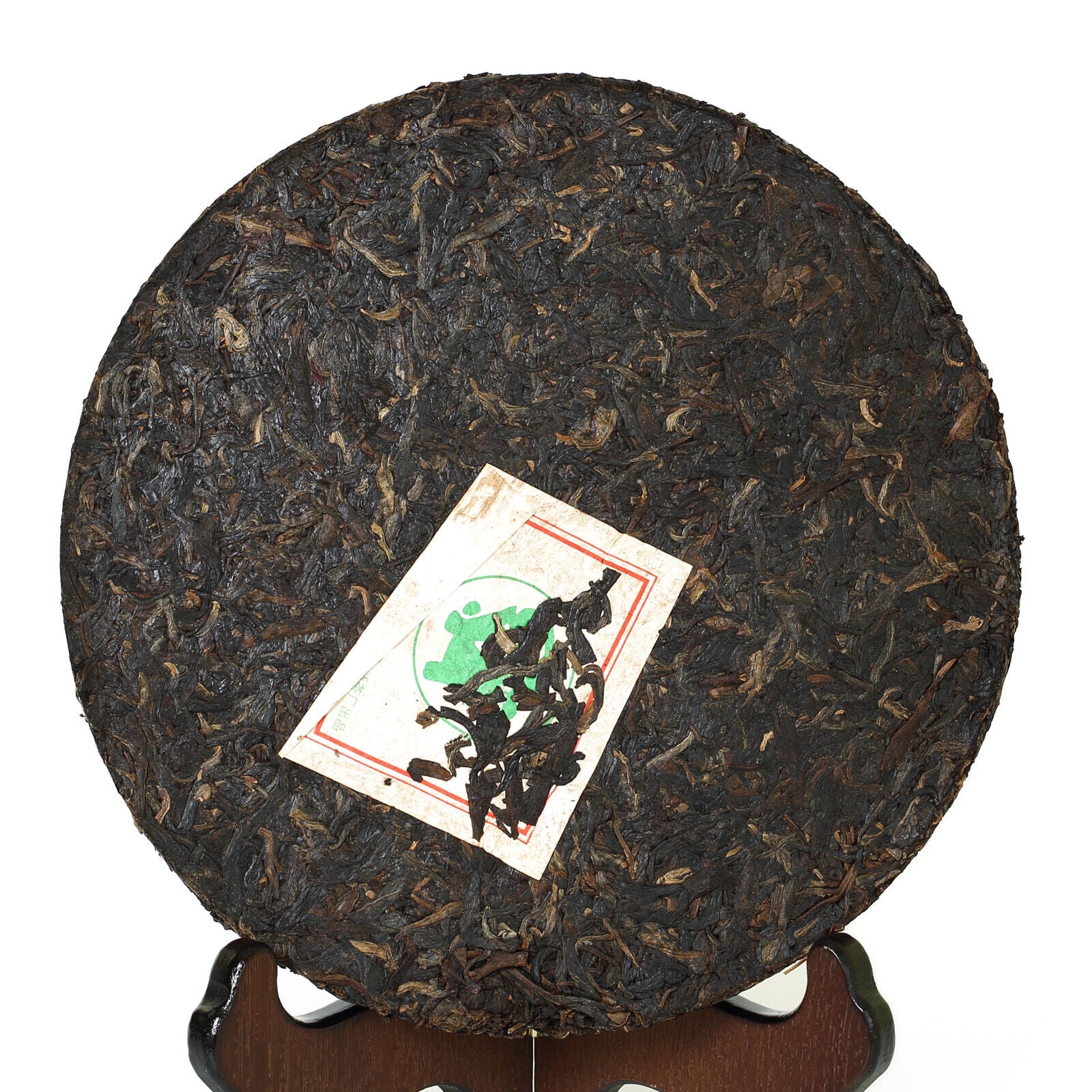 Year 357g Yunnan Silver Award Nanqiao Puer Pu'er Puerh Tea Raw Iron Cake
