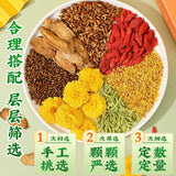 同仁堂菊花决明子茶 袋泡茶牛蒡茶枸杞金银花组合茶160g TongRenTang Chrysanthemum Cassia Seed Tea