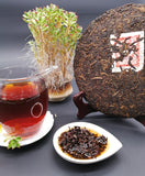 Yunnan Tong Qing Hao Yiwu Mt. Old Tea Puerh Tea Cake Ripe Puer Cooked 357g