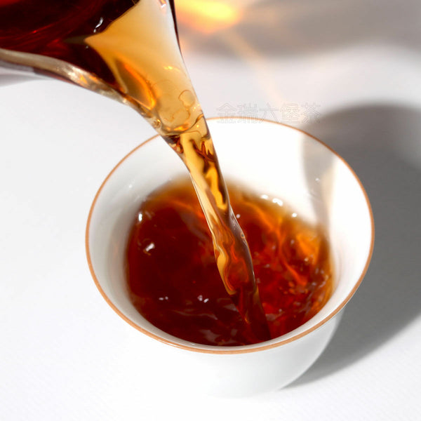 Guangxi Hei Cha Aged Wild Liu Bao Lao Cha Tou Golden Bud Nuggets Dark Tea 500g