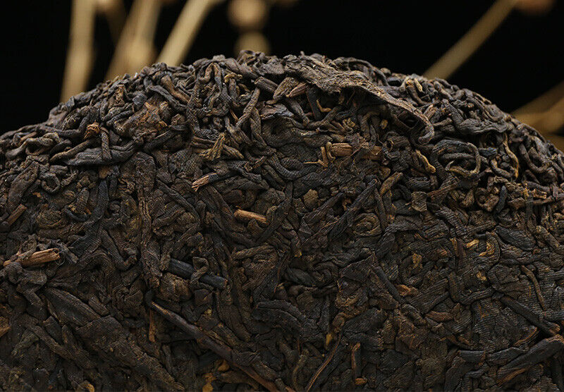 Yunnan Pu-erh Premium YUN YA QI ZI BING CHA Puer Ripe Shu Cake Tea 400g