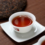 357g  Puer Tea Cake,  Dayi Ripe Pu'er Tea