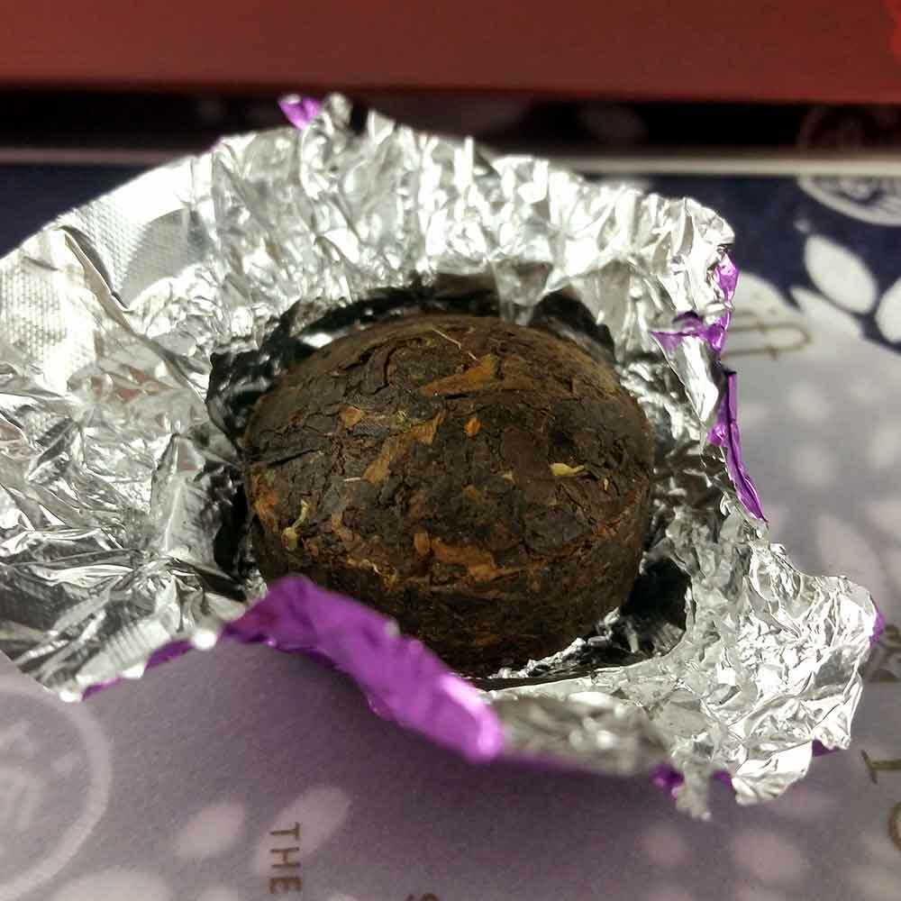 Delicate Box Pack Shu Puerh Tea Health Care75g, Jasmine Mini Tuocha Ripe Puer