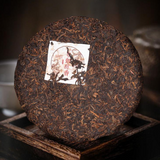 357g Bulang Puerh Ripe Tea Cake Yunnan Old Pu-erh Cooked Tea Chinese Pu'er Tea