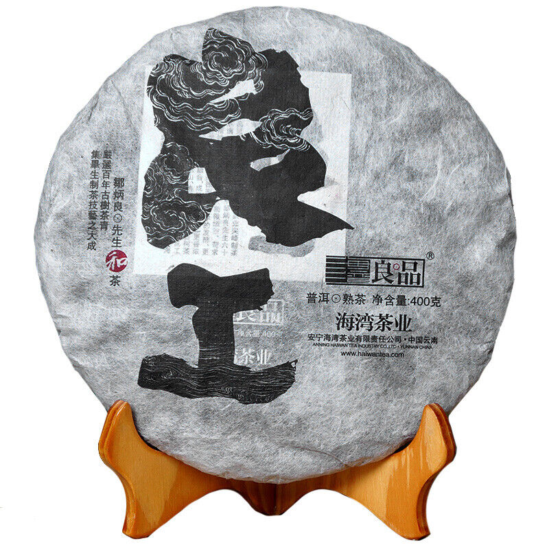 Yunnan Pu'er Tea Liangpin Series Haiwan Old Comrade Lianggong Ripe Tea 400g Secondary image