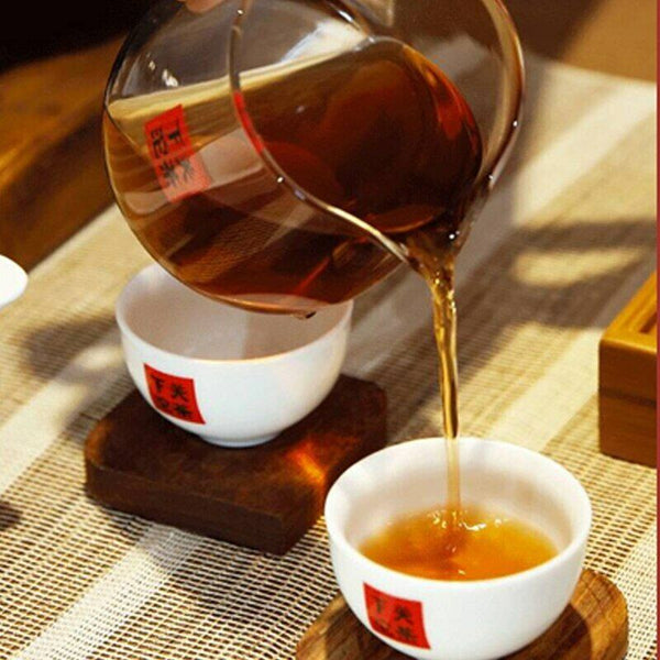 Shu Puer Yunnan Xia Guan Lao Pao Ripe Puer Tea Cake 357g