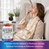 Advanced 60 Keto BHB Gummies For Weight Loss Fat Burner Improve Immunity New