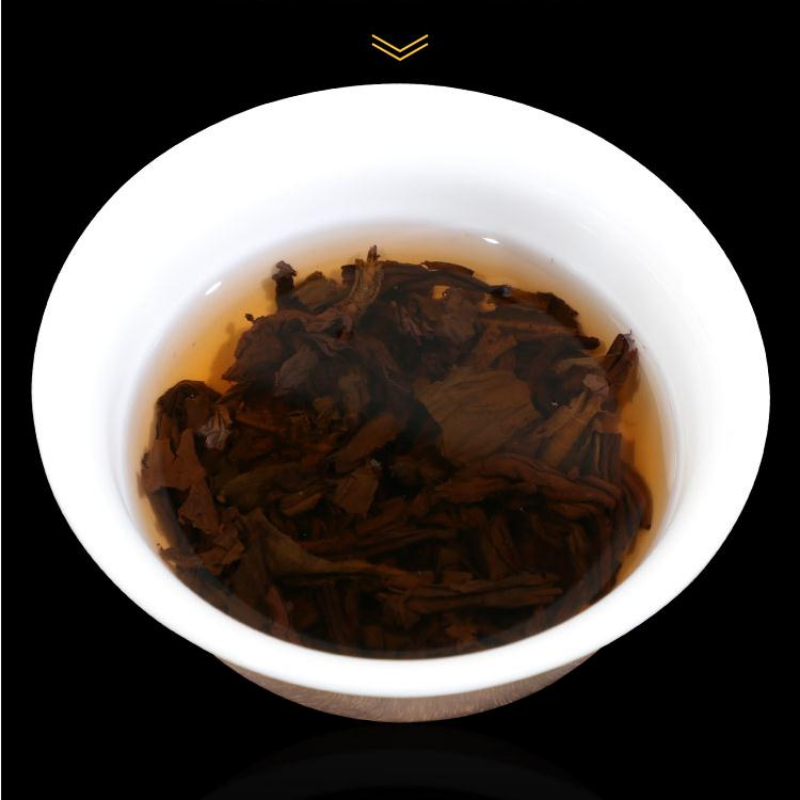 Thé en brique Pu'er mûr Menghai 1kg thé Pu'er cuit du Yunnan 10 ans