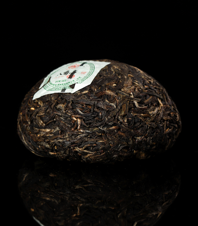 Yunnan Meng Hai Ba Jiao Ting Sheng Tuo Cha Bulang Mt. Puer Tea Raw 500g Box