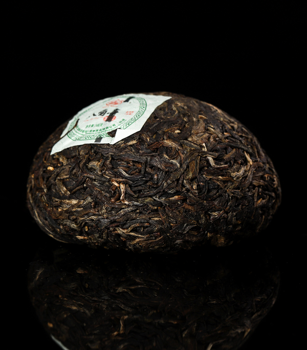 Yunnan Meng Hai Ba Jiao Ting Sheng Tuo Cha Bulang Mt. Puer Tea Raw 500g Box