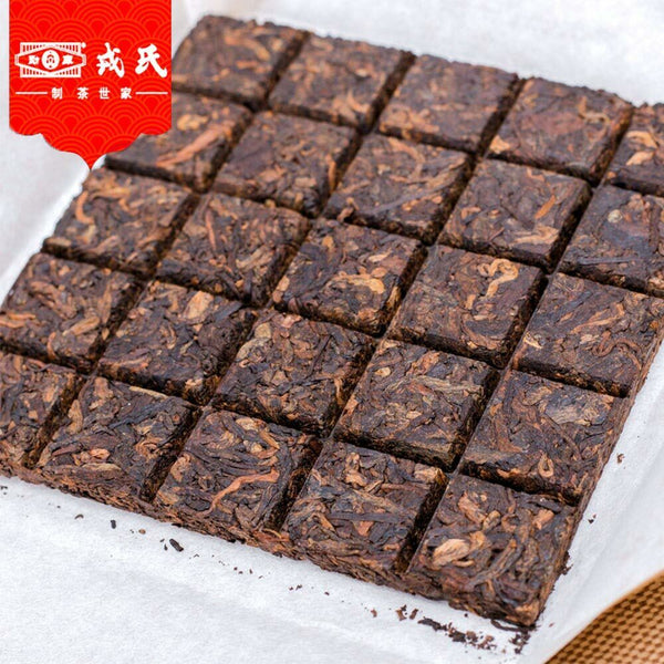 Mengku Rongshi Mu Ye Chun 3 Years Aged Ripe Pu-erh Tea Brick 100g