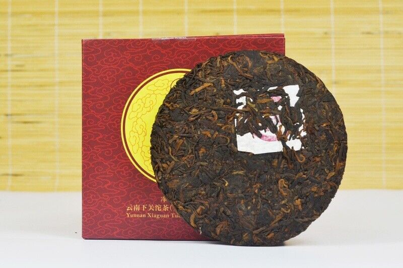 HONG YUN ROUND CAKE * XiaGuan Tuocha Pu'er Puer Puerh Ripe Shu 100g