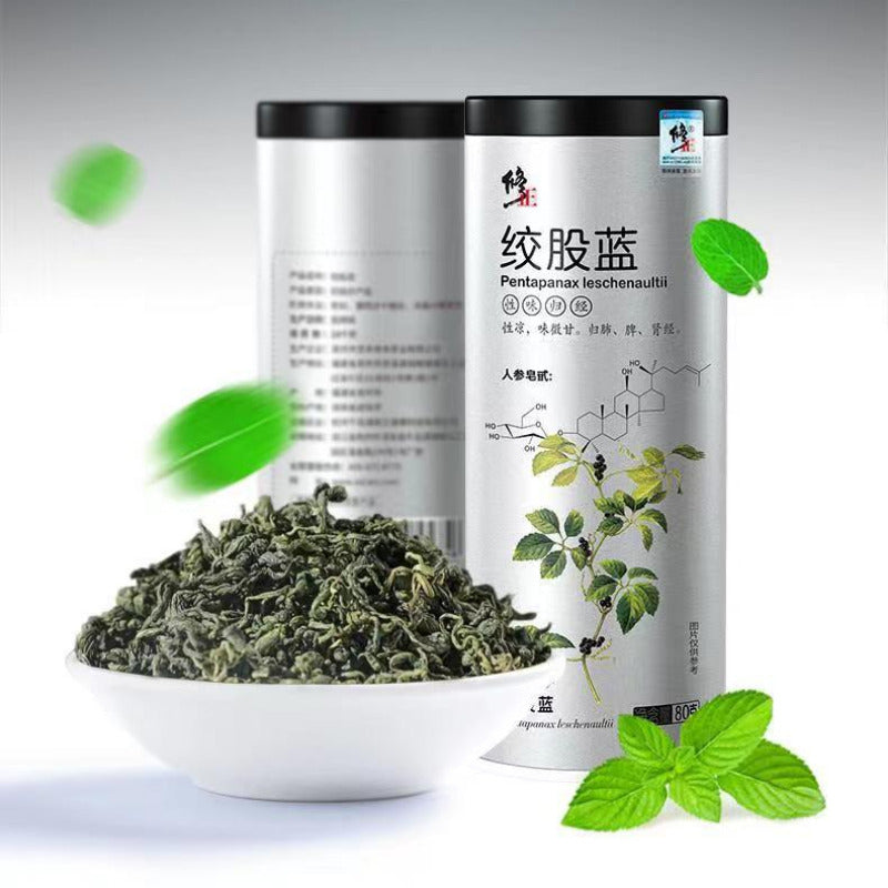 80g Jiaogulan Herbal Tea Chinese Herbs Green Tea Gynostemma Pentaphylla Herb Tea Main image