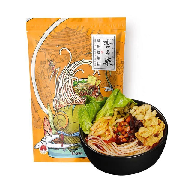 335g*3Bags Liziqi Liuzhou Luosifen Spicy and Sour Instant Noodles 李子柒柳州螺蛳粉