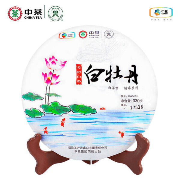 Zhongcha Premium Bai Mu Dan White Peony White Tea Fuding Pai Mu Tan Bai Cha 330g