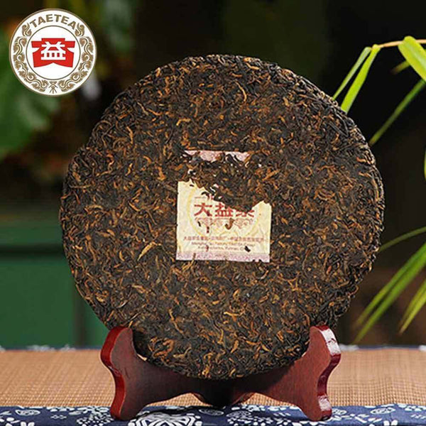 yr TAETEA 7572 (Batch 201) Ripe Puer Tea 357 g Dayi Shu Pu-erh Tea Cake