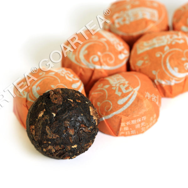 HELLOYOUNG Orange Peel Citrus Flavored Mini Ripe Cake puer Pu'er Pu erh Tea