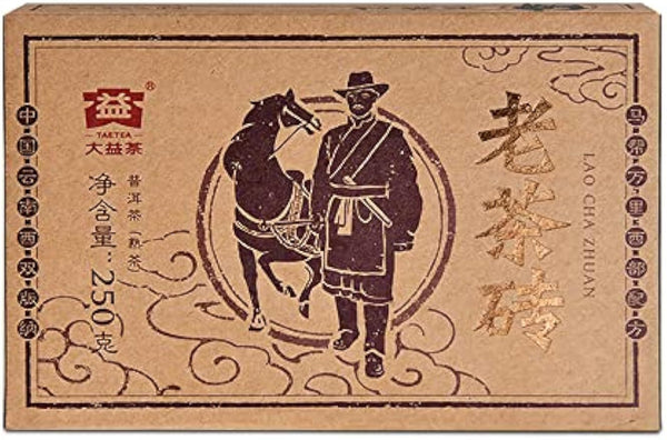 CIFbuy 2018 TAETEA LAO CHA ZHUANG Dayi Pu-erh Tea Old Brick Aged Puer Tea Ripe 250g