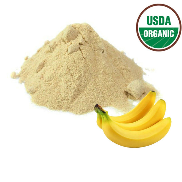 Dried/Dehydrated Organic Banana Superfine Ground Powder 100% Pure Natural Ceylon