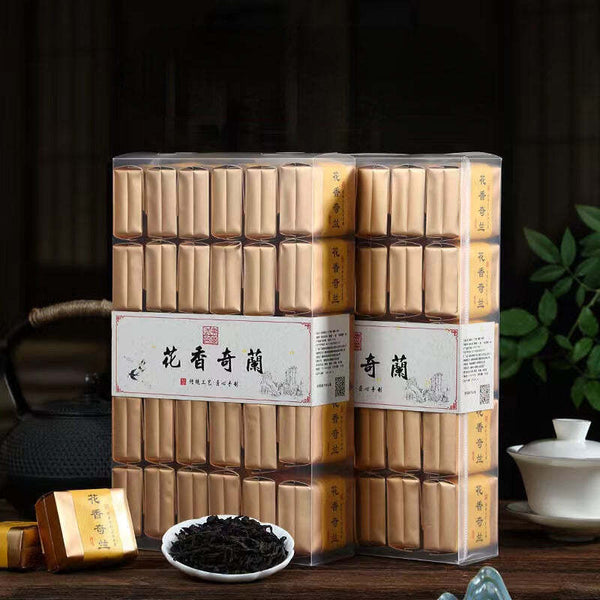 Special Grade Qilan Oolong Tea Chinese Tea Wuyi Rock Tea Handmade Black Tea 500g