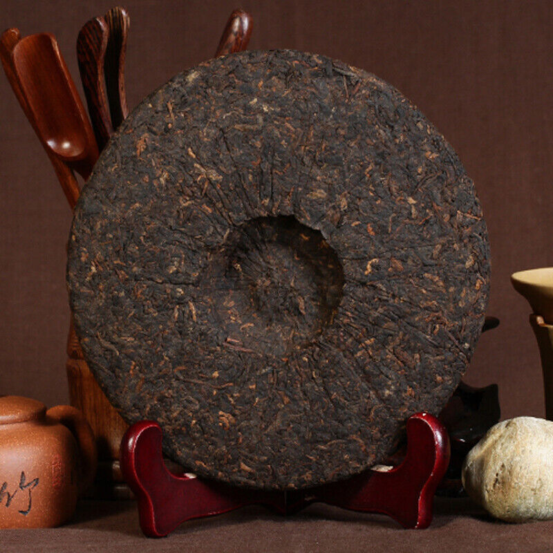 Ruyi * Year Yunnan Longrun Tea Puer Ripe Shu Pu-erh Tea Pu'er Cake 357g
