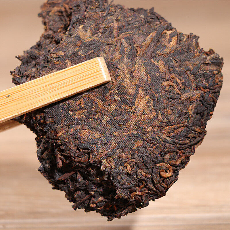 Puer Golden Buds * Year Menghai BaJiaoTing Pu'er Puerh Pu-erh Tea Cake 200g Secondary image