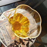 357g Yunnan Old Pu'er Raw Tea Cake Raw Pu-erh Old Tea Yaocha Puerh Cake Tea