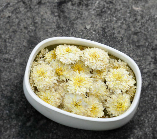 Organic Premium Huang Shan Tribute White Chrysanthemum Tea Dried Flower Tea 250g