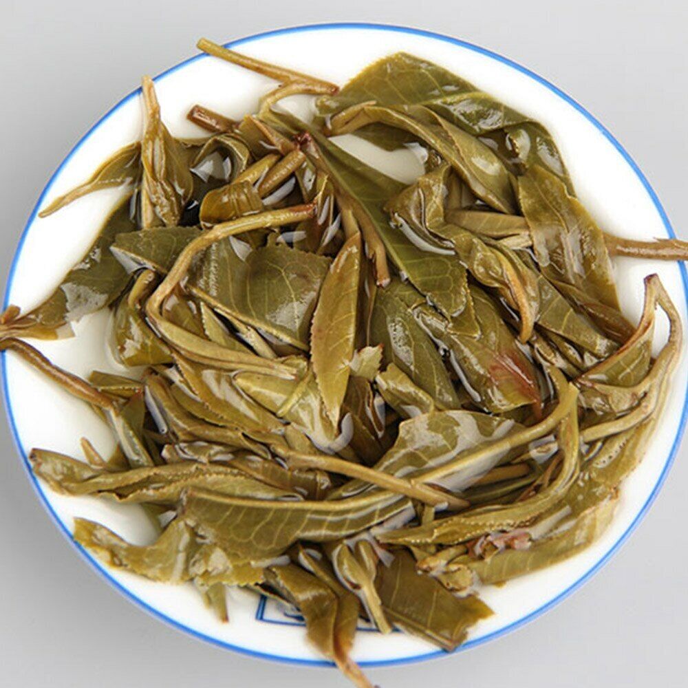Taste of Beautiful Place of Brown Raw Puer Tea Old Tree Sheng Puerh 357g