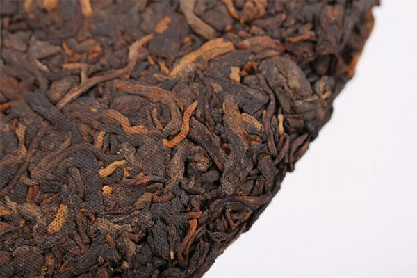 China Tea Pu'er Tea  Mark No. 6071 Zhongcha Pu-erh Ripe Tea Puer Shu 357g