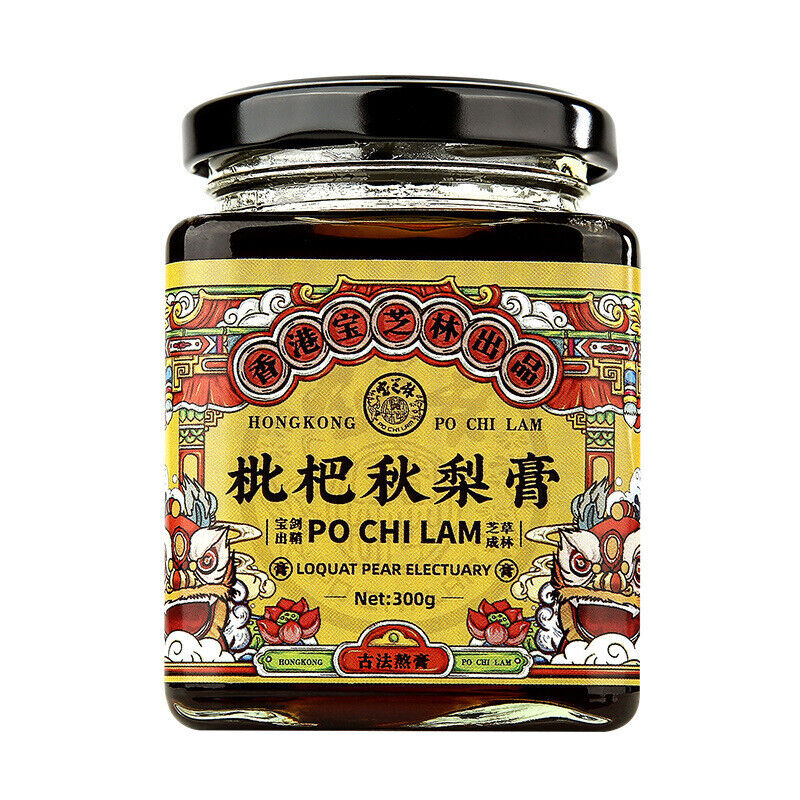 Po Chi Lam Herbstbirne Creme 香港宝芝林秋梨膏300g/罐 草本枇杷膏梨膏 宝宝儿童手工枇杷秋梨膏 代用膏 清润膏 养生膏 Main image