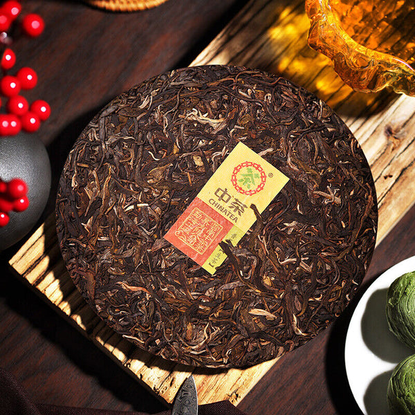 COFCO Classic 8581 Raw Pu-erh Puerh Tea Cake Chinese Sheng Pu'er Tea 357g